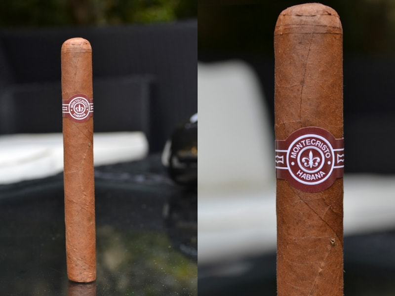 Hình thức bên ngoài của cigar Montecristo No4